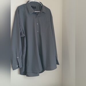 Alexander Julian Shirt Men 2XL Gray Preppy Business Academia Church Anniversary